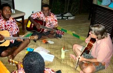 Fiji Jam Session (Courtesy of Bonnie Jeffries)